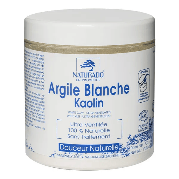 Argile Blanche Kaolin Pot 300g