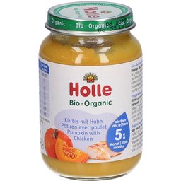 Holle Bio Potiron avec poulet dès 5 mois