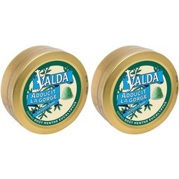 Valda Gommes Menthe Eucalyptus Adoucit La Gorge 50g