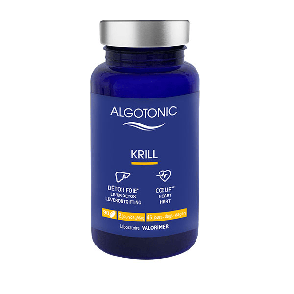 Huile de Krill - Cardio-Vasculaire - Détox Foie - 90 capsules