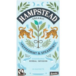 Organic Peppermint & Spearmint 20 Sobres