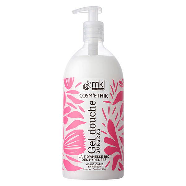 Cosm'Ethik Gel Douche Lait d'Ânesse du Gers 1L