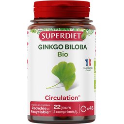 Super Diet Ginkgo Biloba Bio Circulation