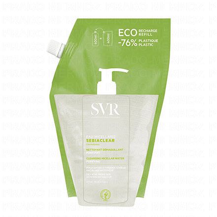 Sebiaclear - Gel moussant eco-recharge 400ml