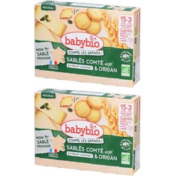 Babybio Sablé Comté AOP & Origan