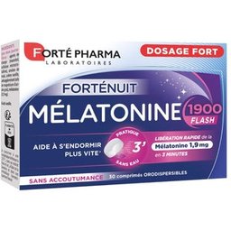Forténuit Mélatonine Flash 1900 30 Comprimés