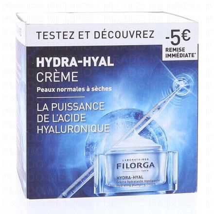 Hydra Hyal Crème hydratante repulpante 50ml offre spéciale -5€