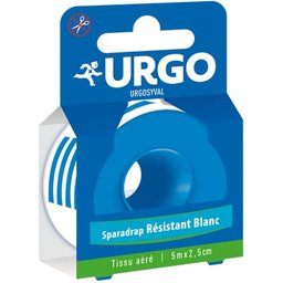Urgosyval Sparadrap Résistant Blanc 5m x 2,5cm
