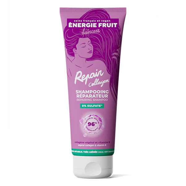 Energie Fruit Collagen Repair Shampoing Réparateur Cheveux Très Abimés 250ml