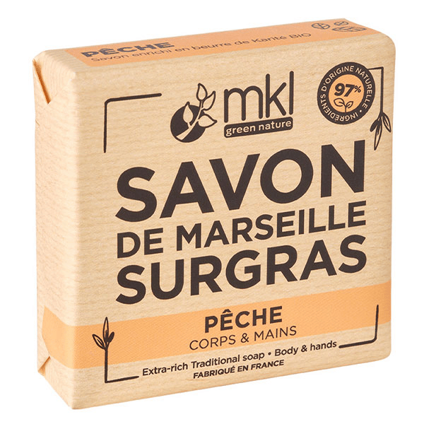 Savon de Marseille Pêche 100g