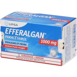 1000 mg, comprimé efferv. (légère gout fruits rouge)