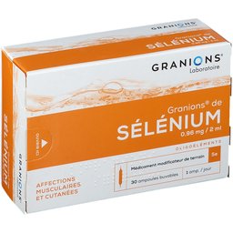 Granions® de Selenium 0,96 mg/2 mL