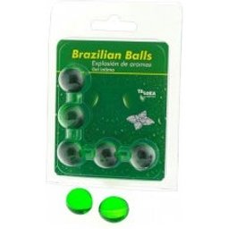 Taloka Brazilian Balls Intimate Gel Mint 5uds
