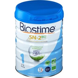 1 Lait en Poudre Bio 1er Âge 800g