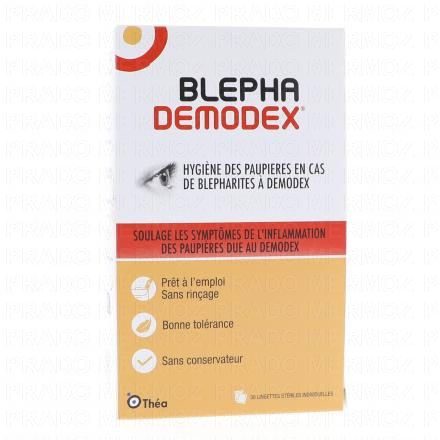 BLEPHADEMODEX Lingettes paupières x 30
