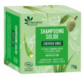 Shampoing Solide Cheveux Gras Huile d'Amande Douce & Argile Verte Bio 75 g - Pain 75 g