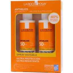 La Roche-Posay Anthelios SPF50+ Spray Invisible 2x200ml
