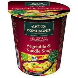 Soupe de légumes à l'asiatique avec nouilles biologiques 55g