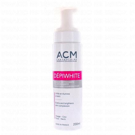 Depiwhite - Mousse nettoyante éclairssissante 200ml