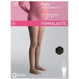 Collants Pour Femmes Enceintes (E-T) Compression Normale Noir TXL