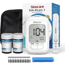 Safe Aq Pro I Glucomètre 50 Kit Électrode + 500 Mémoire