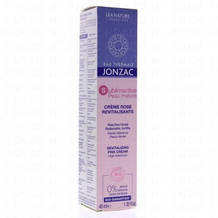 Sublimactive peau mature - Crème rose revitalisante bio 40ml