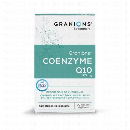 Les essentiels - Coenzyme Q10 120mg boîte de 30 gélules