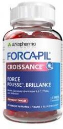 Capsules Vitalité et Croissance pour Cheveux et Ongles - 60 Comprimés - Pot 60 gommes