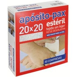 Apósito Estéril 20x20cm 30uds