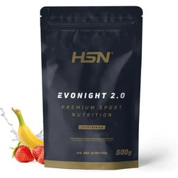 Evonight 2.0 Proteínas de Liberación Secuencial Fresa y Plátano 500g