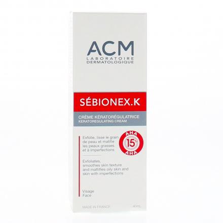 Sébionex.K - Crème kératorégulatrice tube 40ml