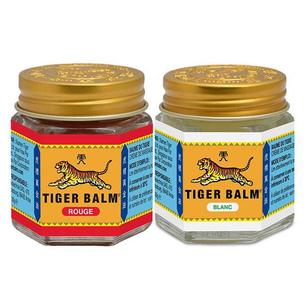 Tigre Balm® Baume du Tigre® - Lot Baume Rouge + Blanc 30g