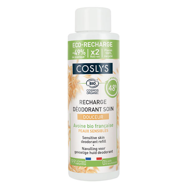 Recharge Déodorant Soin Douceur Avoine Bio 100ml