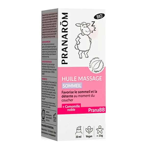 PranaBb Huile de Massage Sommeil Bio 30ml