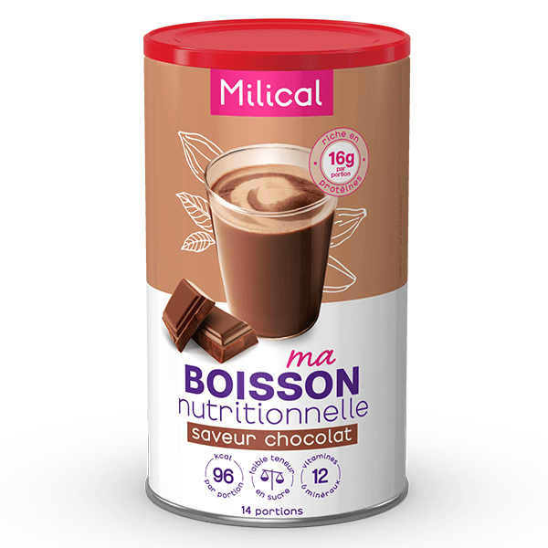 Hyperprotéinée Boisson Saveur Chocolat Format Eco 18 Boissons