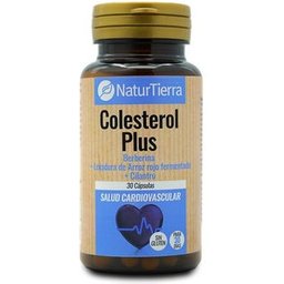 Cholestérol Berbérine + Levure de Riz Rouge 30caps