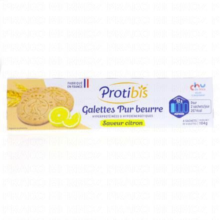 PROTIBIS Galettes Pur Beurre Saveur Citron