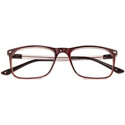 Gold Lunettes de Lecture Brunes +3.00 1ut