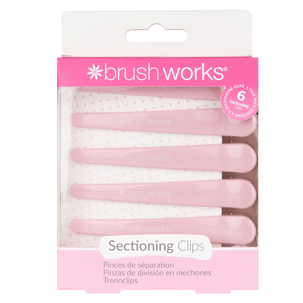 Lot de 6 pinces de séparation pour cheveux