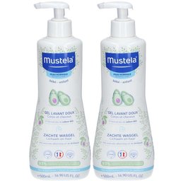 Mustela® Bébé Enfant Gel Lavant Doux à l'Avocat BIO Peau Normale