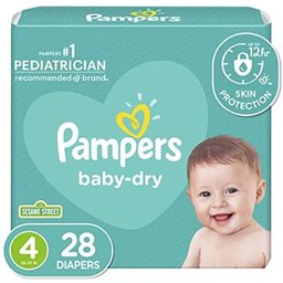Baby Dry Couches Taille 2 Mini 28uts