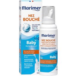 Spray baby nez bouché