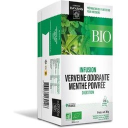 Infusion Menthe Verveine Bio 20 sachets