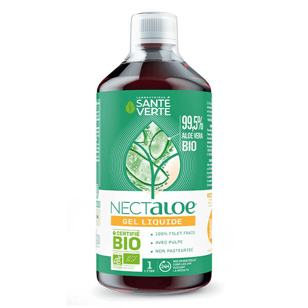 Nectaloe Gel Liquide d'Aloé Vera Bio 1L