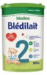 Blédina Blédilait 2ème Âge de 6 à 12 Mois 900 g - Boîte 900 g