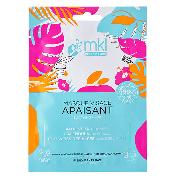 Masque Visage Apaisant Après Soleil Bio