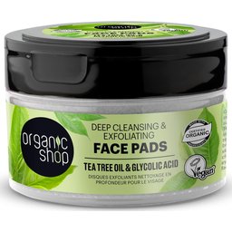Face Pads Deep Cleansing Tea Tree Oil Glycolic Acid 20uds