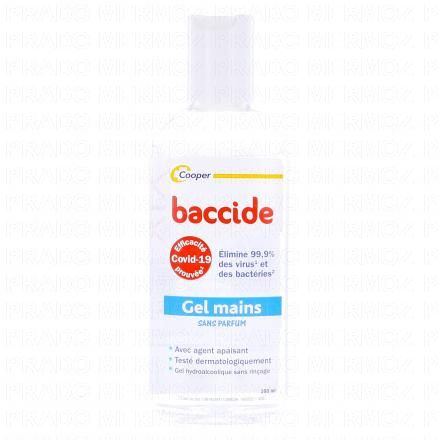 BACCIDE gel hydroalcoolique mains sans parfum 100ml