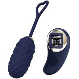 Vivian Oeuf Vibrant Télécommande Bleu 1ut