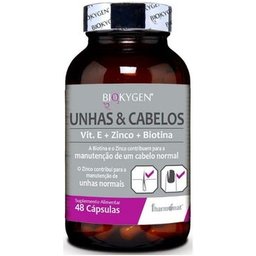 Unhas e Cabelos 48caps